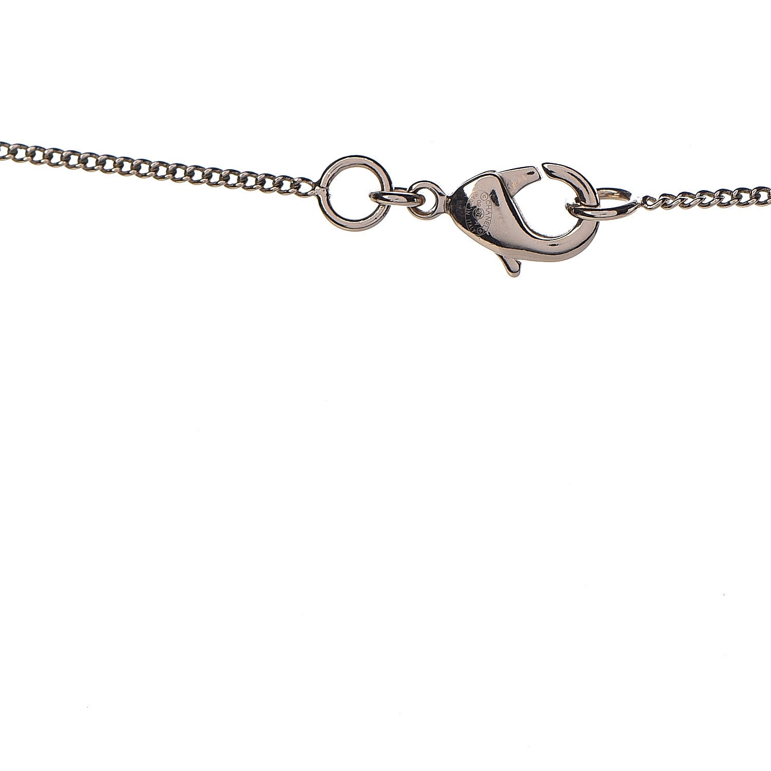 Chanel Resin Perfume Bottle CC Necklace 5 of 5