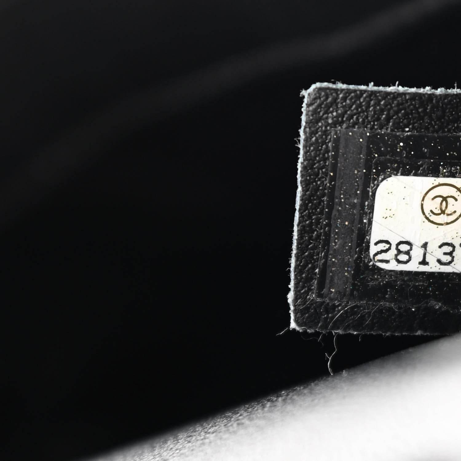 Chanel Sequin Mini Rectangular Flap Black Gold 7 of 10