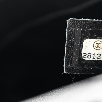 Chanel Sequin Mini Rectangular Flap Black Gold 7 of 10