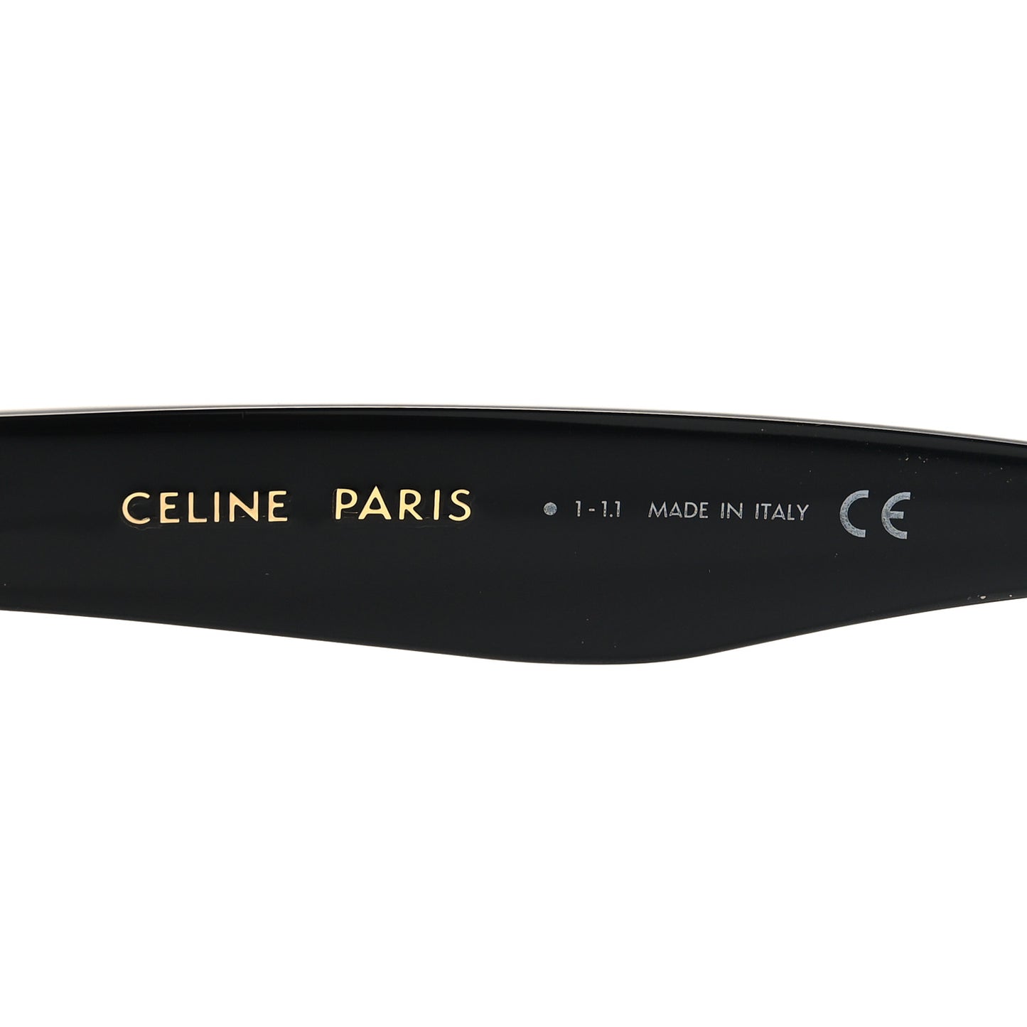 Acetate Polarized Oversized Sunglasses CL4055IN Black