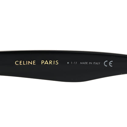 Celine Acetate Polarized Oversized Sunglasses CL4055IN Black 5 of 7