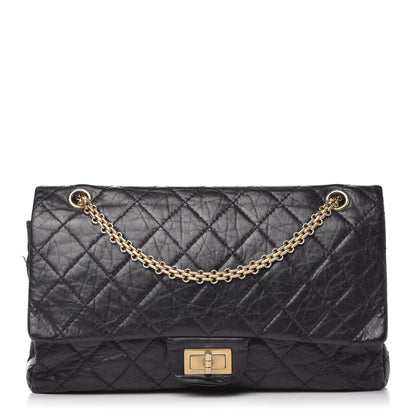 Chanel Aged Calfskin Quilted 2.55 Reissue 227 Flap Black 1 of 11