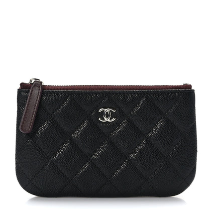 Chanel Caviar Quilted Small Cosmetic Case Black 1 of 7