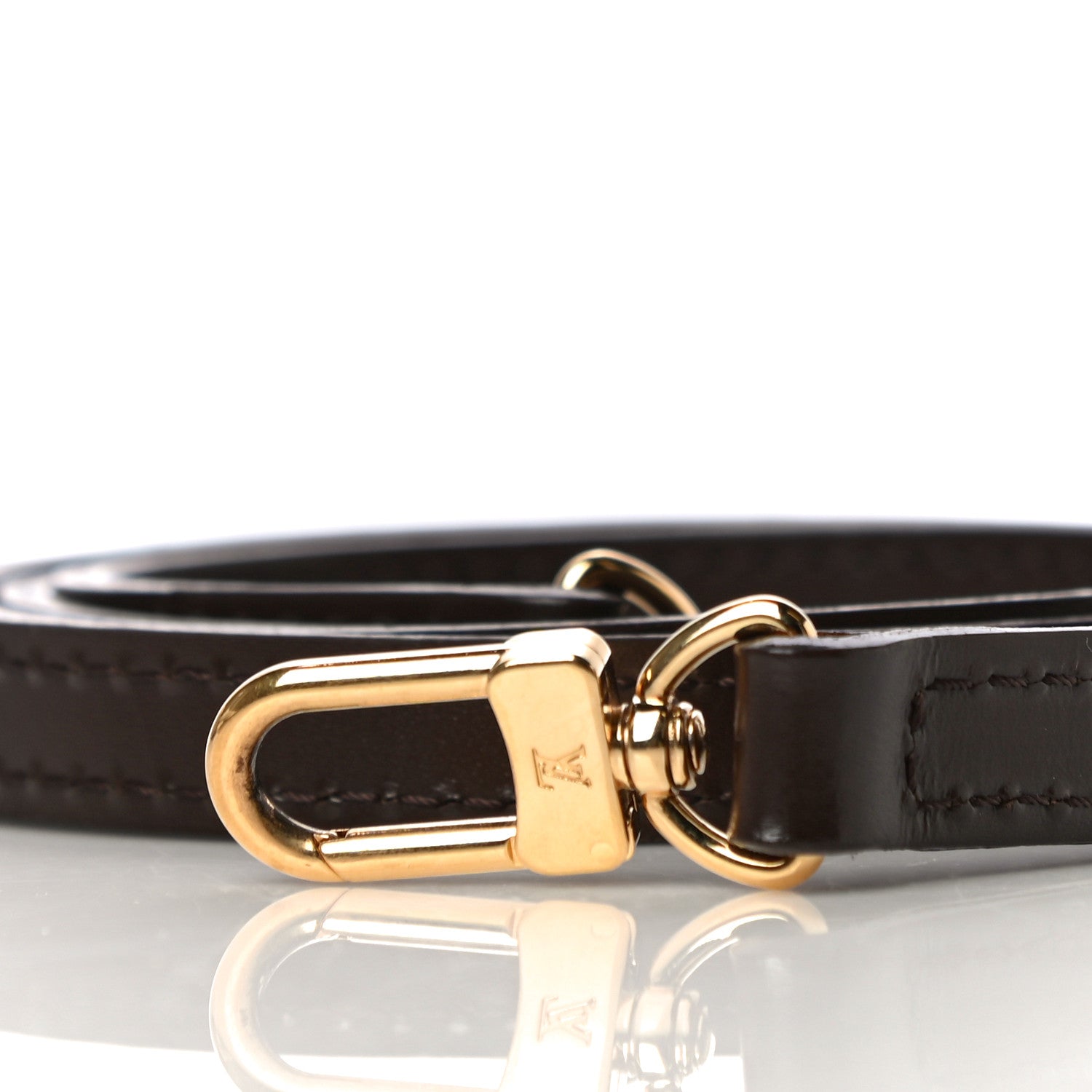 Louis Vuitton Calfskin 12mm Eva Shoulder Strap Brown 2 of 4