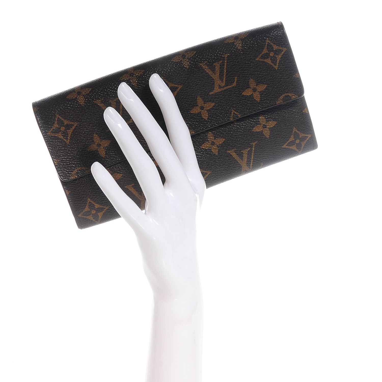 Louis Vuitton Monogram Sarah Wallet 2 of 8