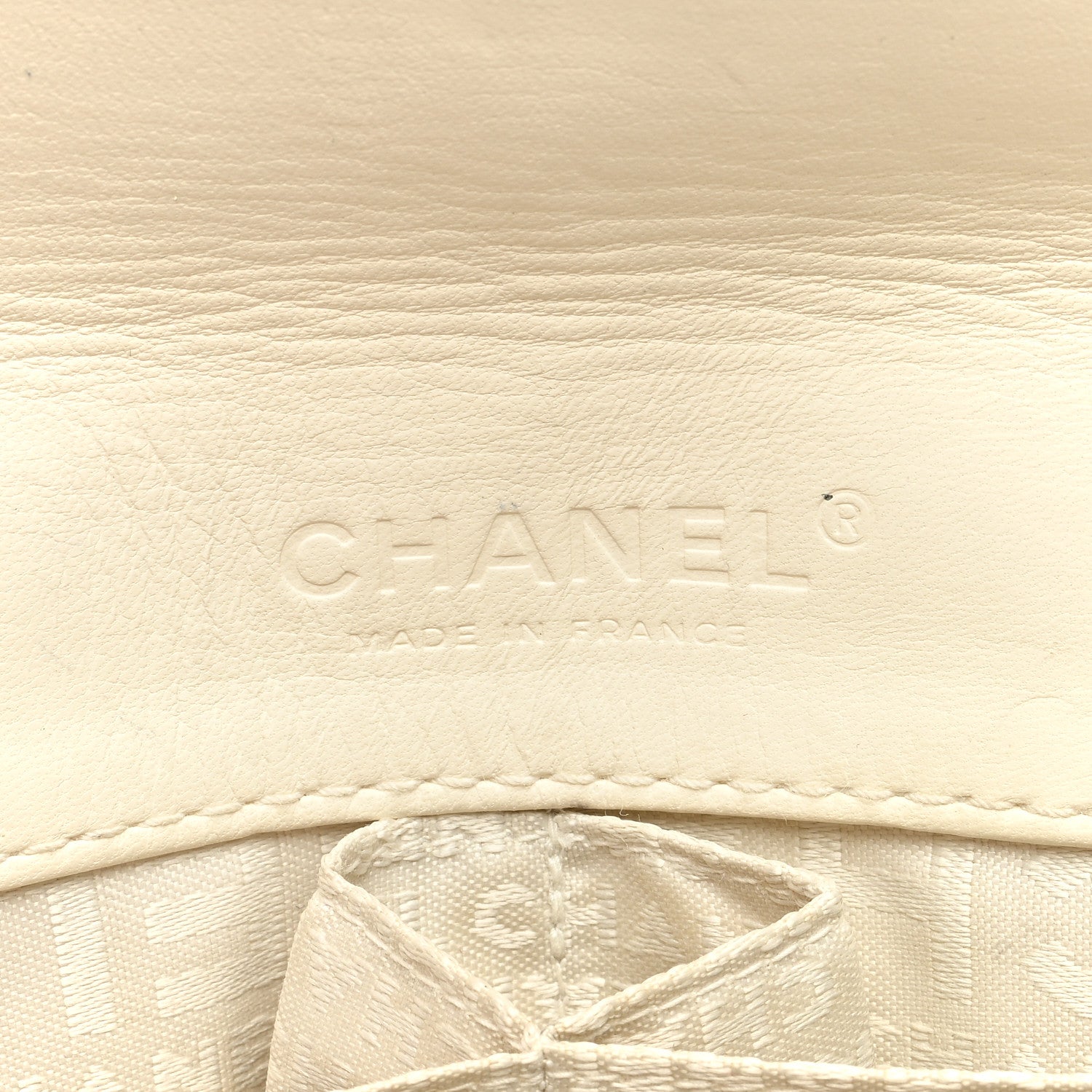 Chanel Lambskin Quilted Chocolate Bar 3 Chain Flap White 6 of 11