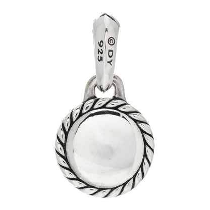 David Yurman Sterling Silver Lapis Lazuli Evil Eye Amulet Charm 3 of 4