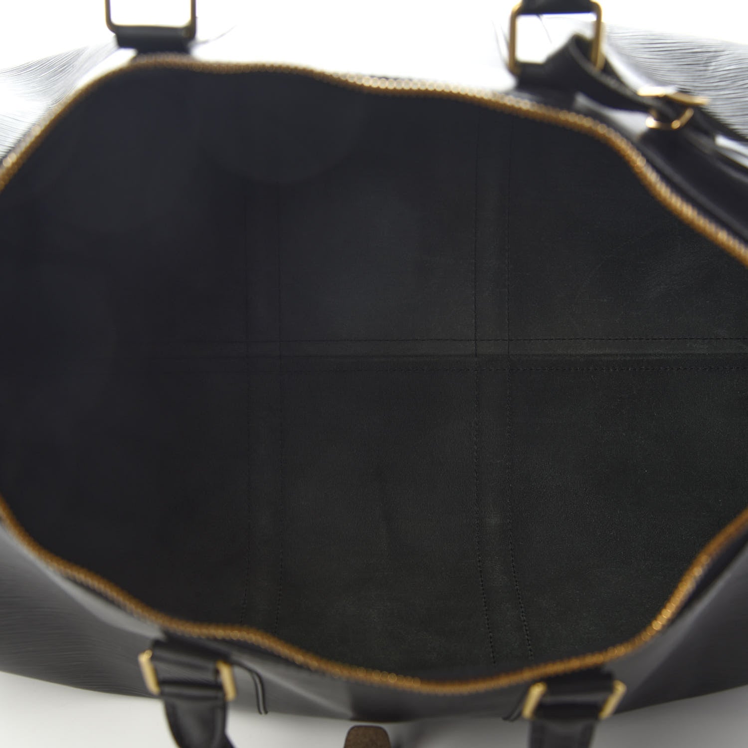 Louis Vuitton Epi Keepall 50 Black 7 of 12