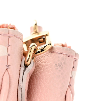 Louis Vuitton Empreinte Monogram Double Zip Pochette Rose 13 of 14