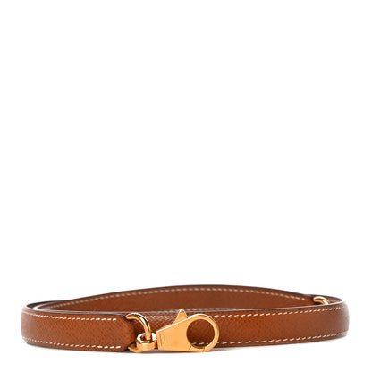 Hermes Epsom Kelly Shoulder Strap Gold 1 of 5