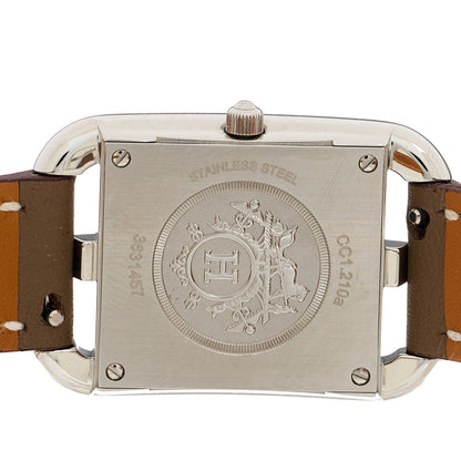 Hermes Stainless Steel Swift 23mm Cape Cod Quartz Watch Etoupe 4 of 5