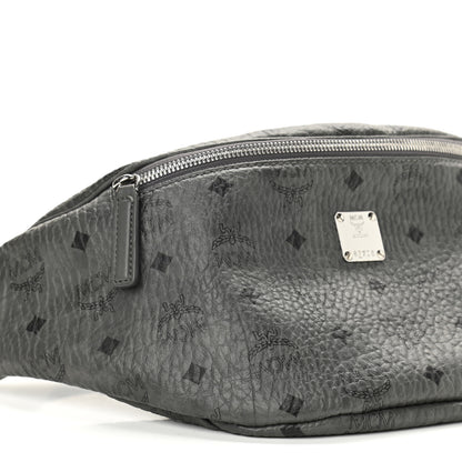 MCM Visetos Stark Belt Bag Grey 9 of 10
