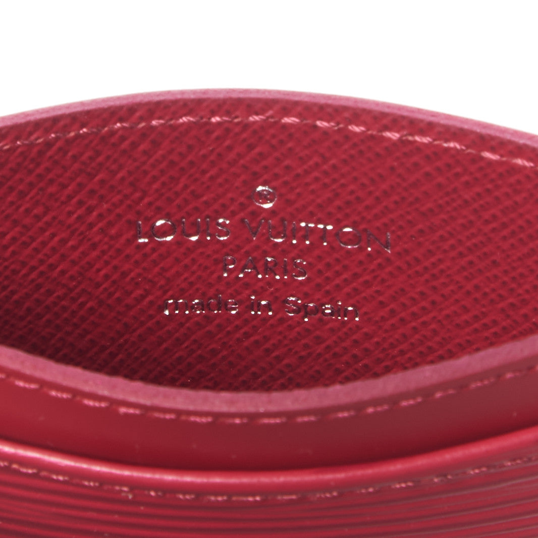 Louis Vuitton Epi Card Holder Fuchsia 8 of 9