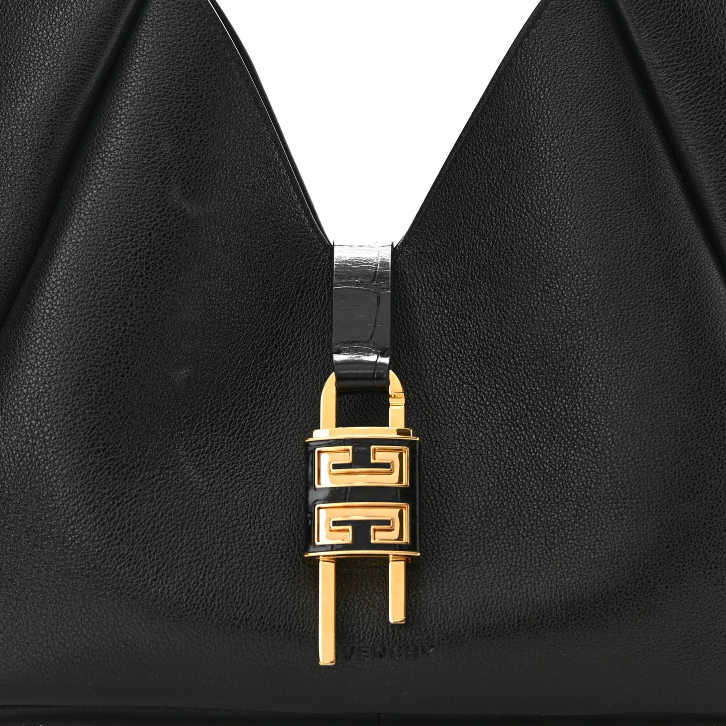 Calfskin Medium G-Lock Hobo Black