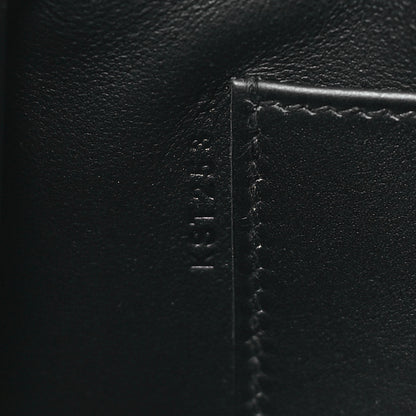 Hermes Swift Kelly Pochette Clutch Black 7 of 11