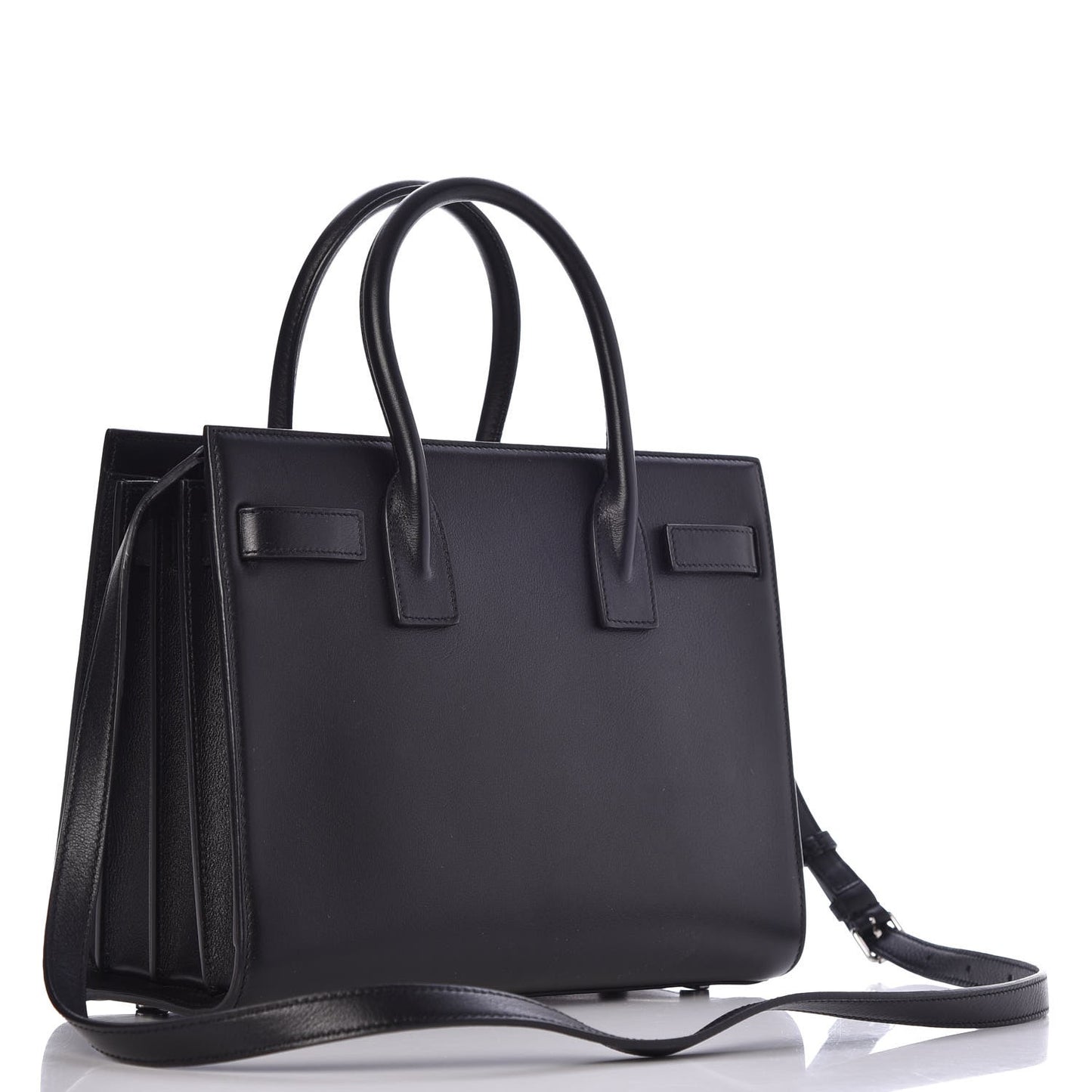 Calfskin Patchwork Baby Sac De Jour Black Multi