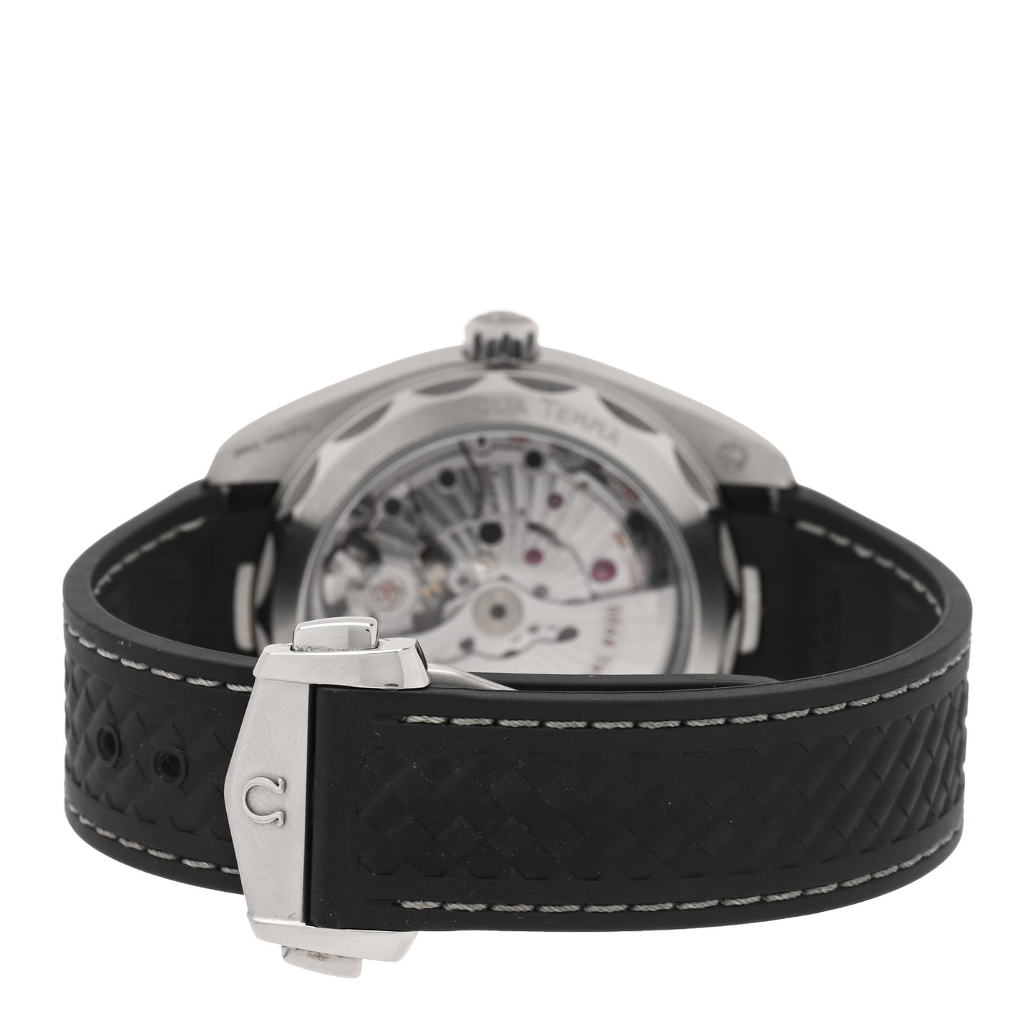 Stainless Steel Rubber 41mm Seamaster Aqua Terra 150M Co-Axial Automatic Watch Black 220.12.41.21.01.001