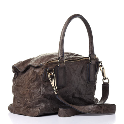 Givenchy Tumbled Sheepskin Medium Pandora Charcoal 2 of 9