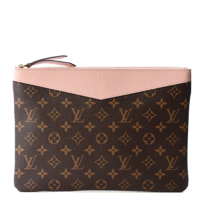 Louis Vuitton Monogram Daily Pouch Rose Poudre 1 of 9