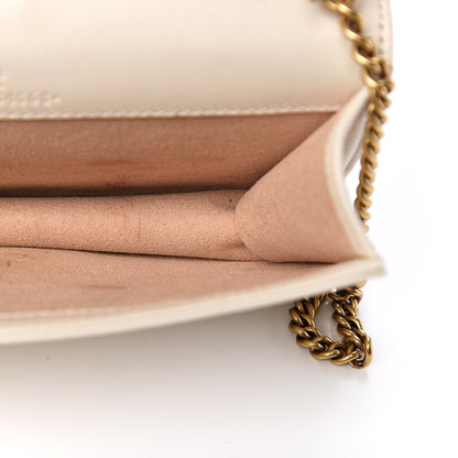 Gucci Calfskin Matelasse GG Marmont Mini Bag White 10 of 14