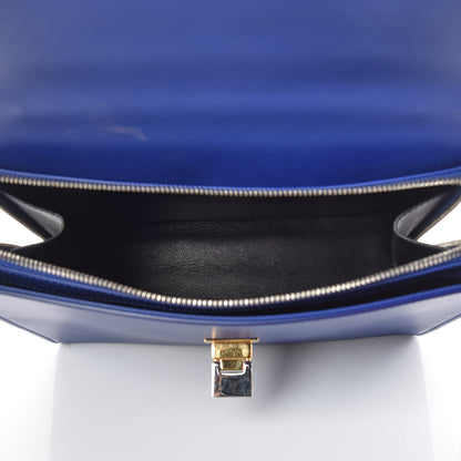 Balenciaga Veau Le Dix S New Cartable Briefcase Bleu Mineral 7 of 10