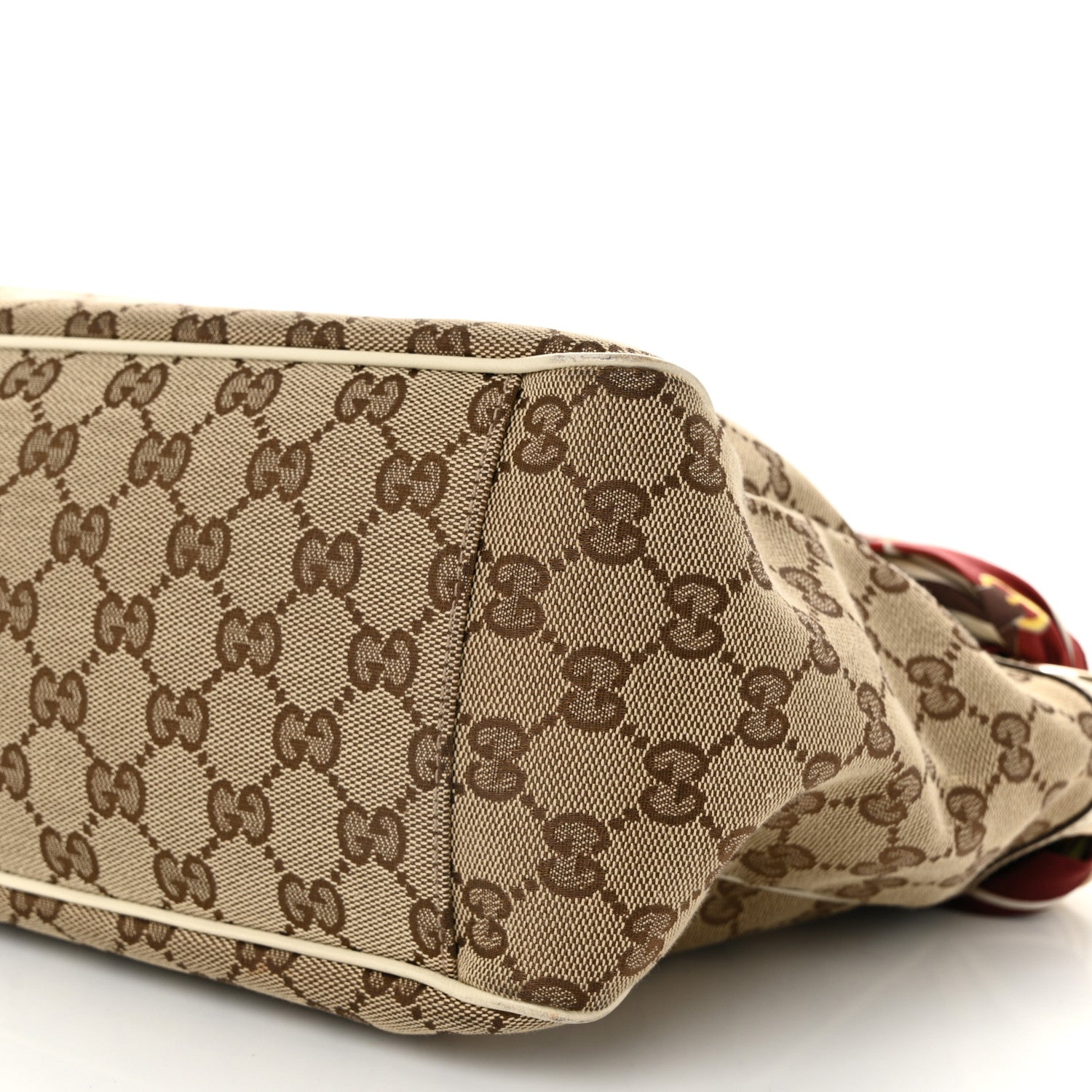 Gucci Monogram Medium Positano Tote Off White 10 of 10