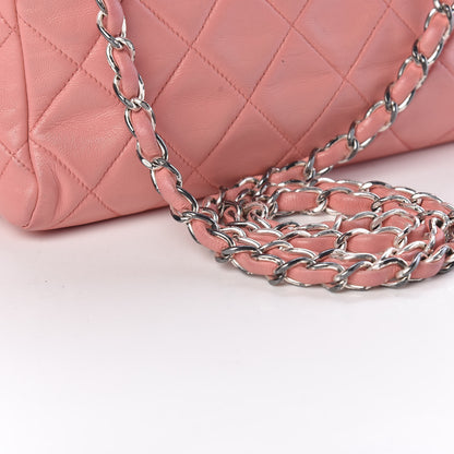 Chanel Lambskin Quilted Small Single Flap Pink 10 of 21