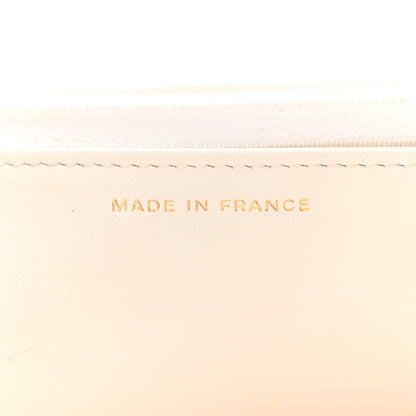 Chanel Caviar Quilted Wallet On Chain WOC White 7 of 14