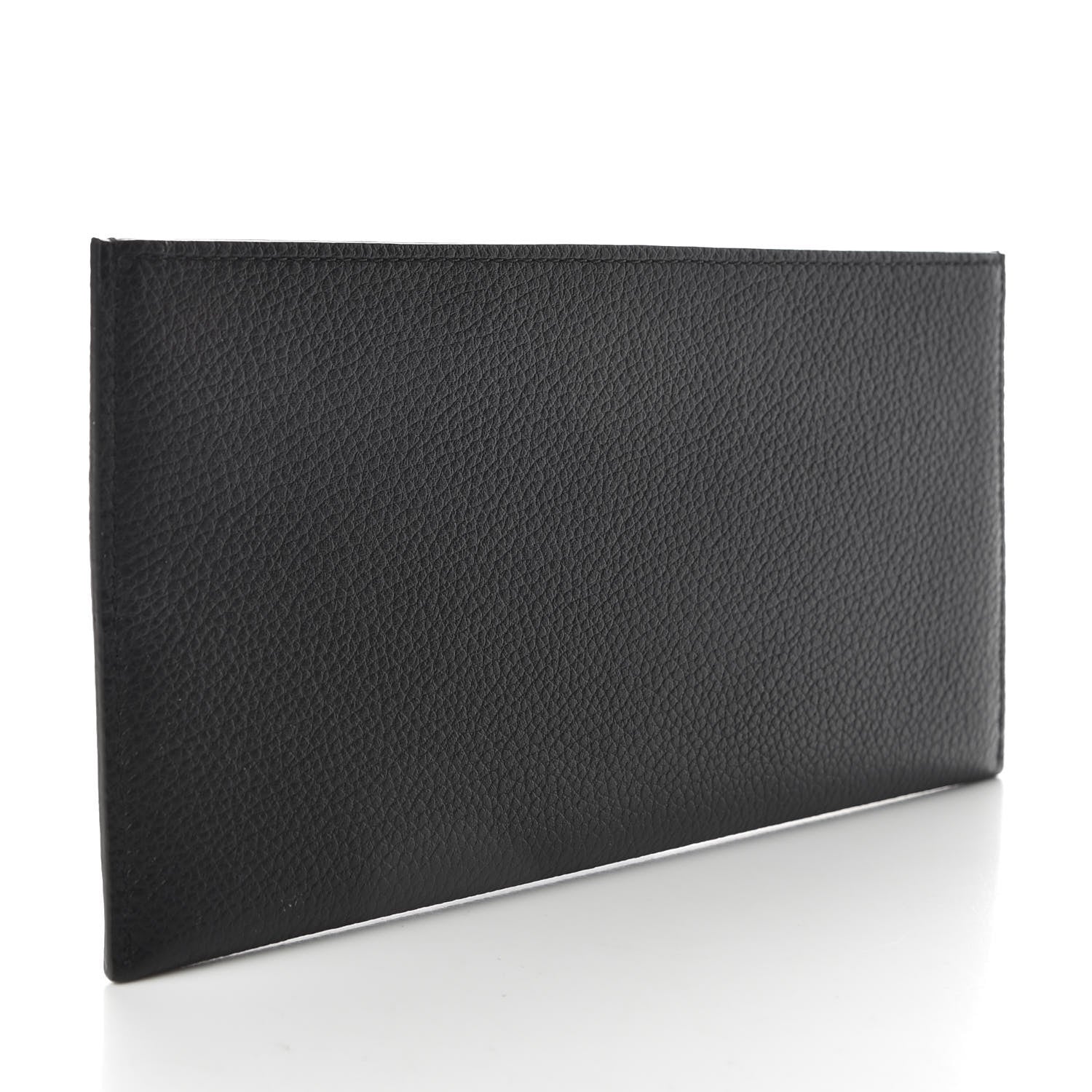 Louis Vuitton Calfskin Felicie Chain Wallet Card Holder Insert Black 3 of 6
