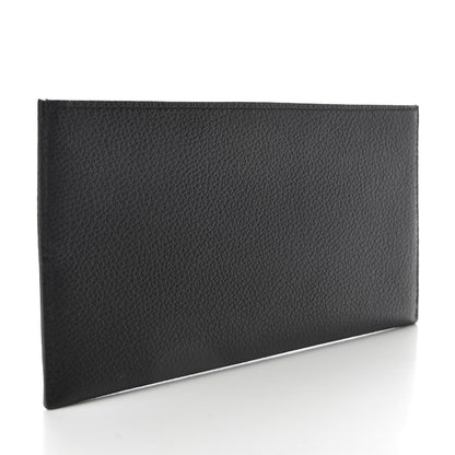Louis Vuitton Calfskin Felicie Chain Wallet Card Holder Insert Black 3 of 6