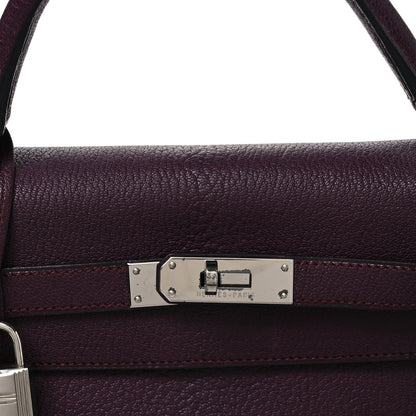 Hermes Chevre de Coromandel Kelly Retourne 32 Quetsche 8 of 11