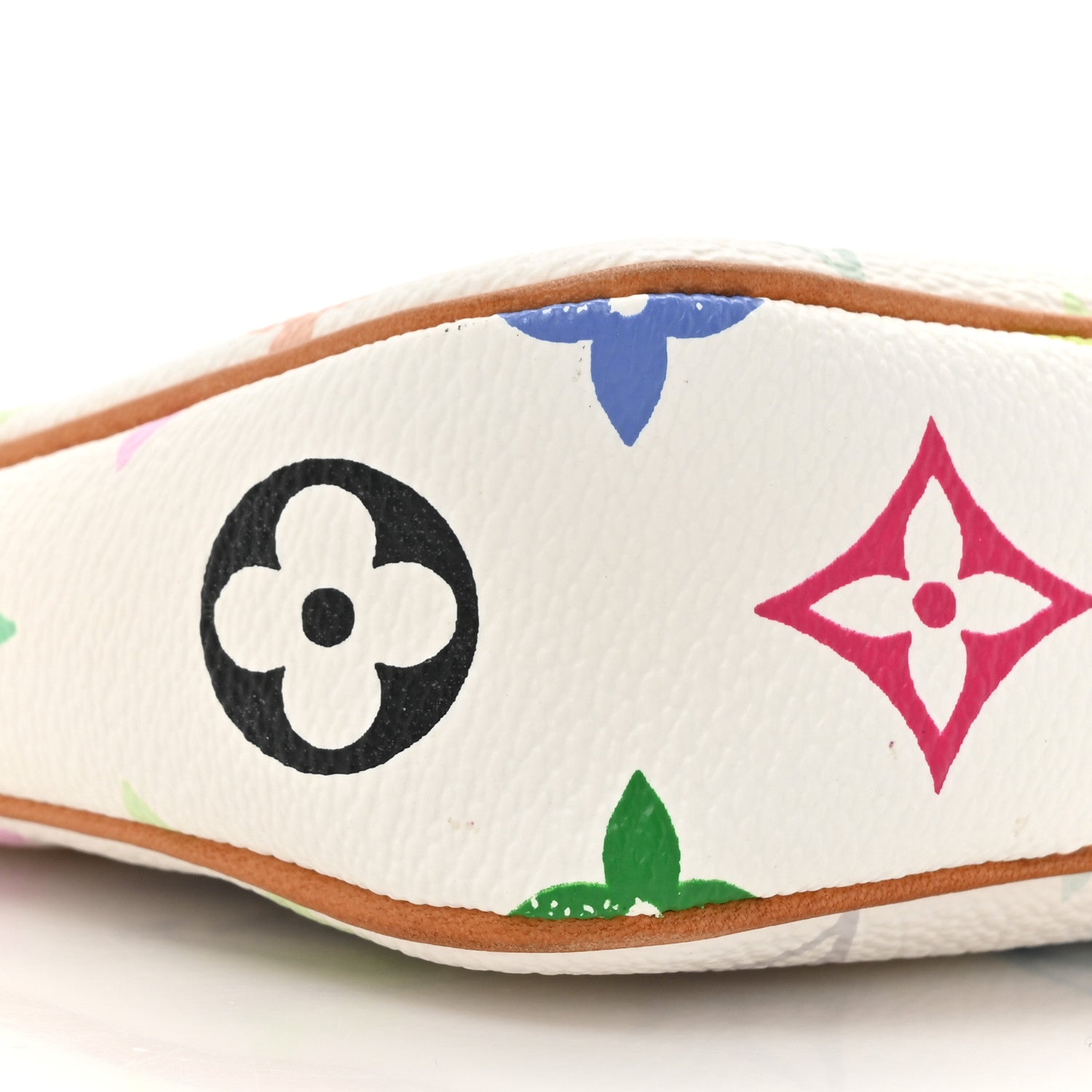 Louis Vuitton Monogram Multicolor Pochette Accessories White 10 of 13