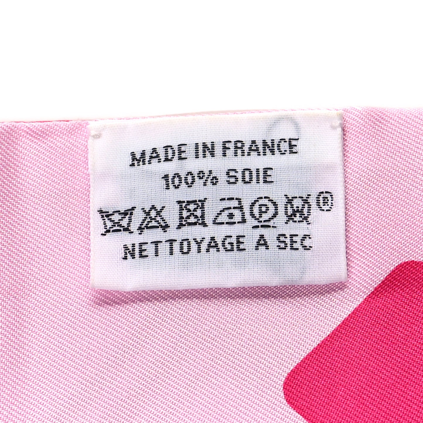 Silk Les Coupes Tattoo Twilly Rose Vif Rose Pale