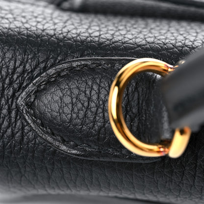 Hermes Togo Kelly Retourne 25 Black 8 of 41