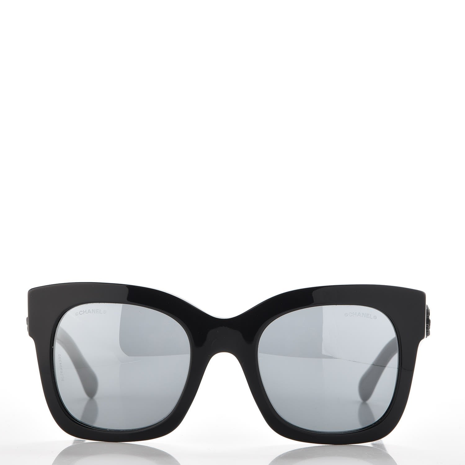 Chanel Mirror CC Sunglasses 5357 Black 2 of 9