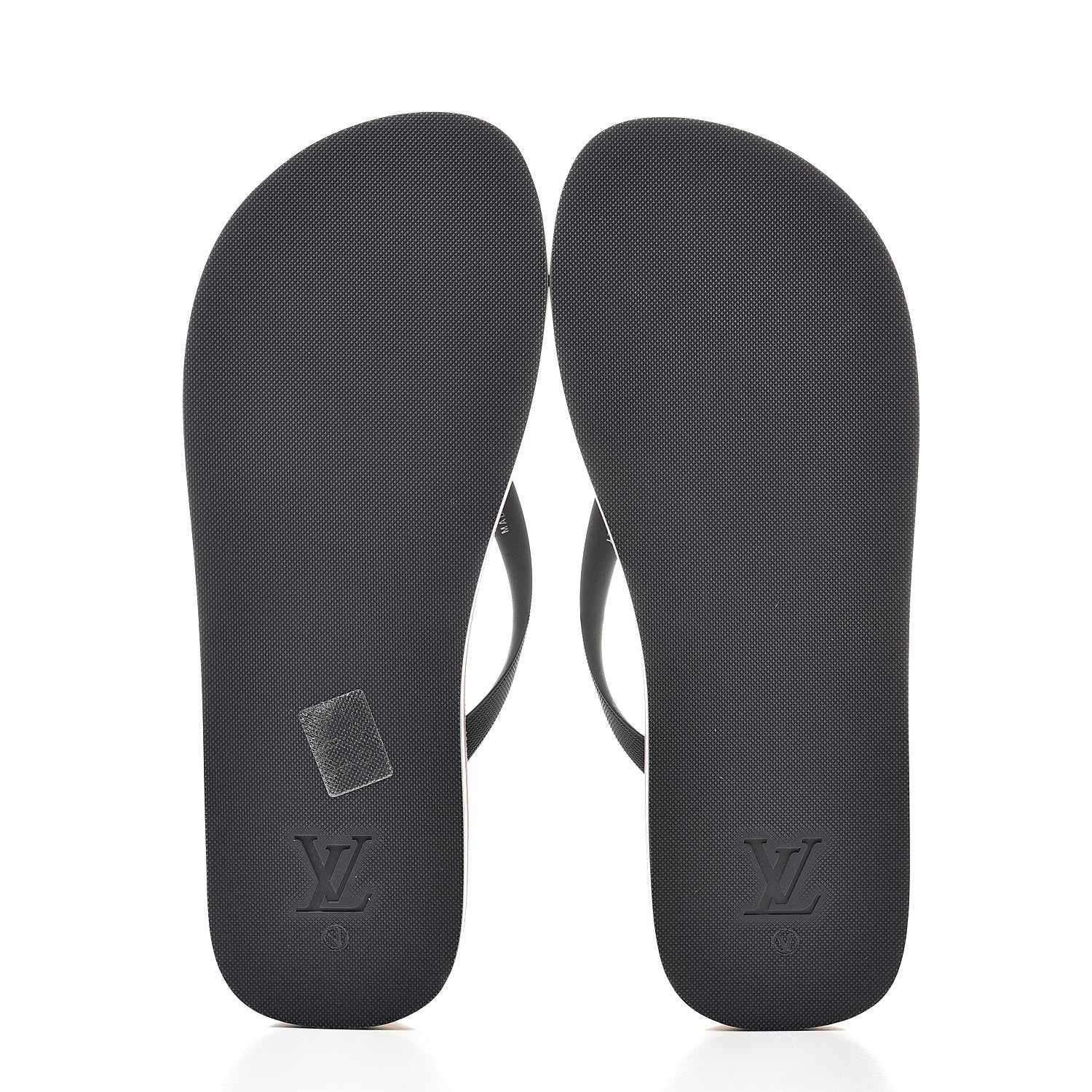 Louis Vuitton Rubber Mens Molitor Thong Sandals 10 Marine Rouge 5 of 7