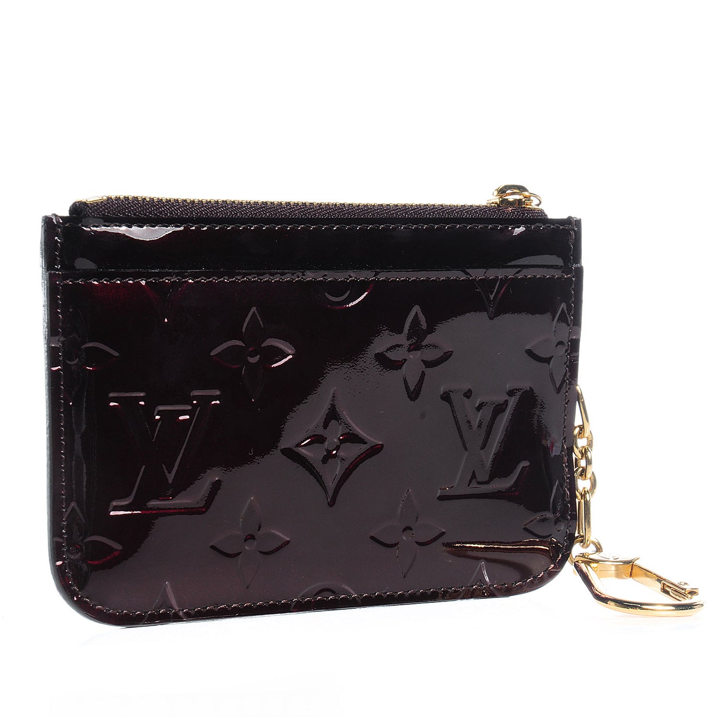 Vernis Key Pouch Amarante