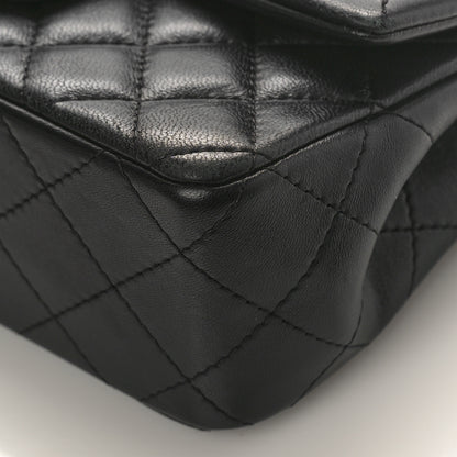 Chanel Lambskin Quilted Mini Rectangular Flap Black 9 of 9