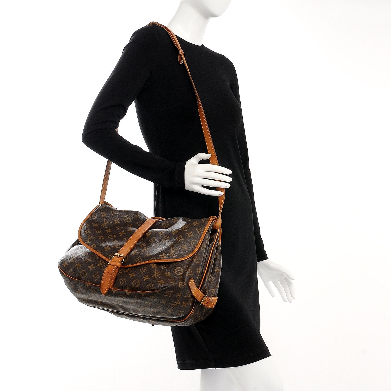 Louis Vuitton Monogram Saumur 35 2 of 14