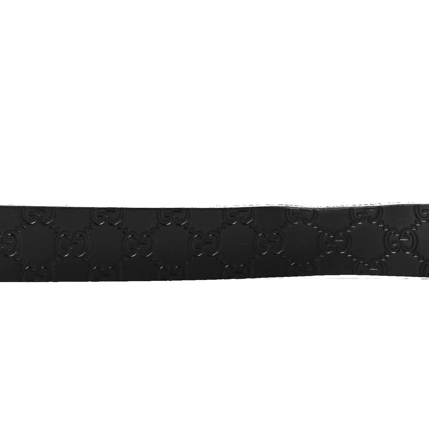 Guccissima Square G Belt 90 36 Black