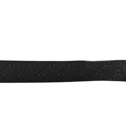 Gucci Guccissima Square G Belt 90 36 Black 6 of 10