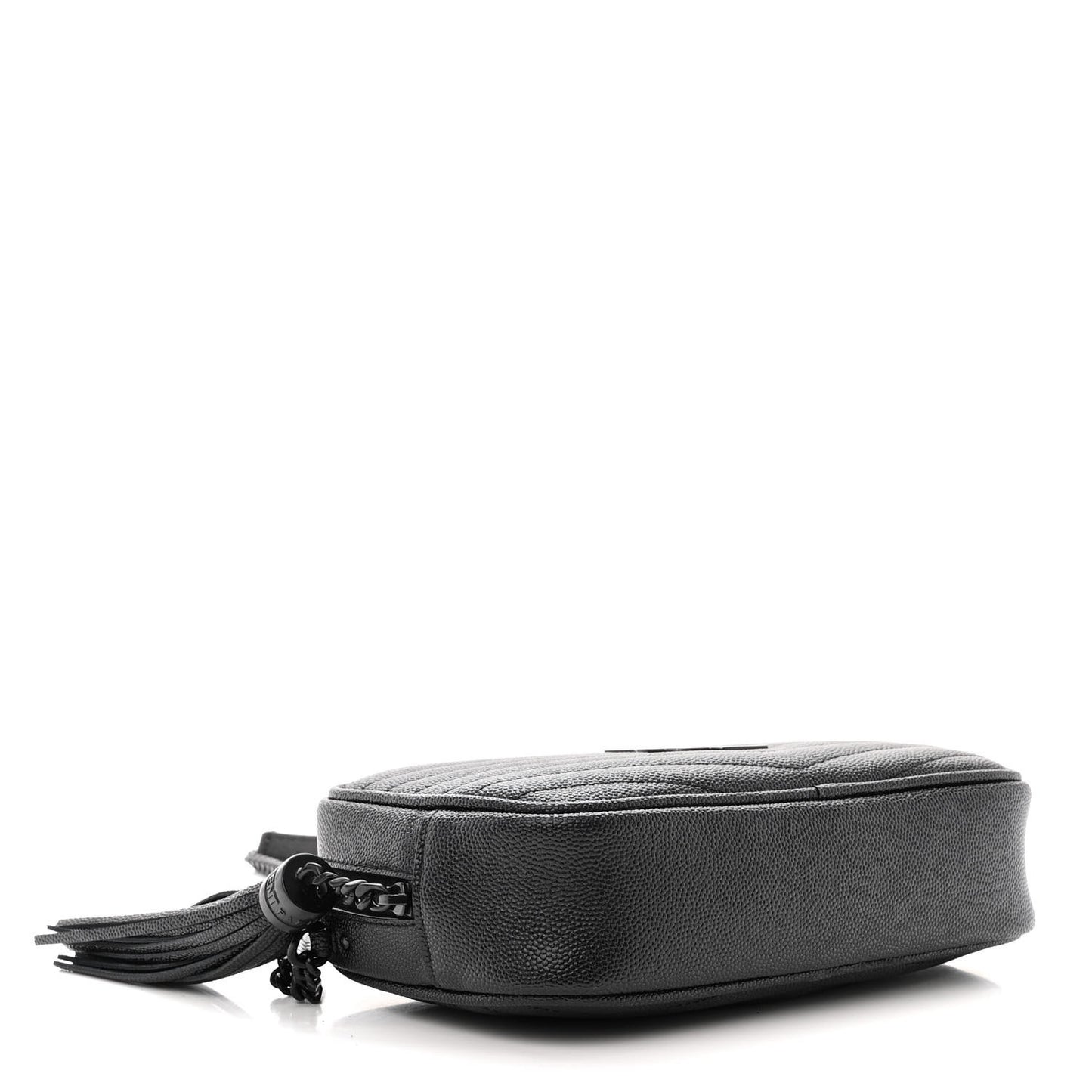 Grain De Poudre Matelasse Monochrome Monogram Mini Lou Camera Bag Black