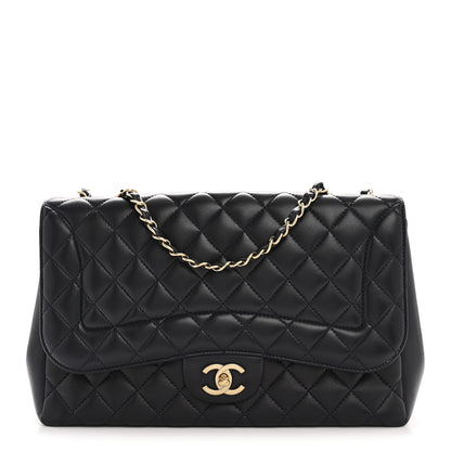 Chanel Lambskin Quilted Medium Mademoiselle Chic Flap Navy 1 of 12