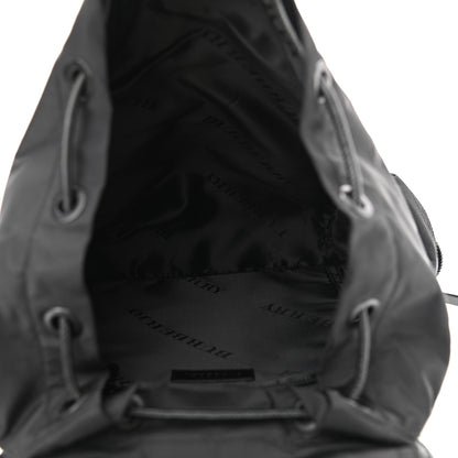 Burberry Technical Nylon Large Rucksack Backpack Black 5 of 9