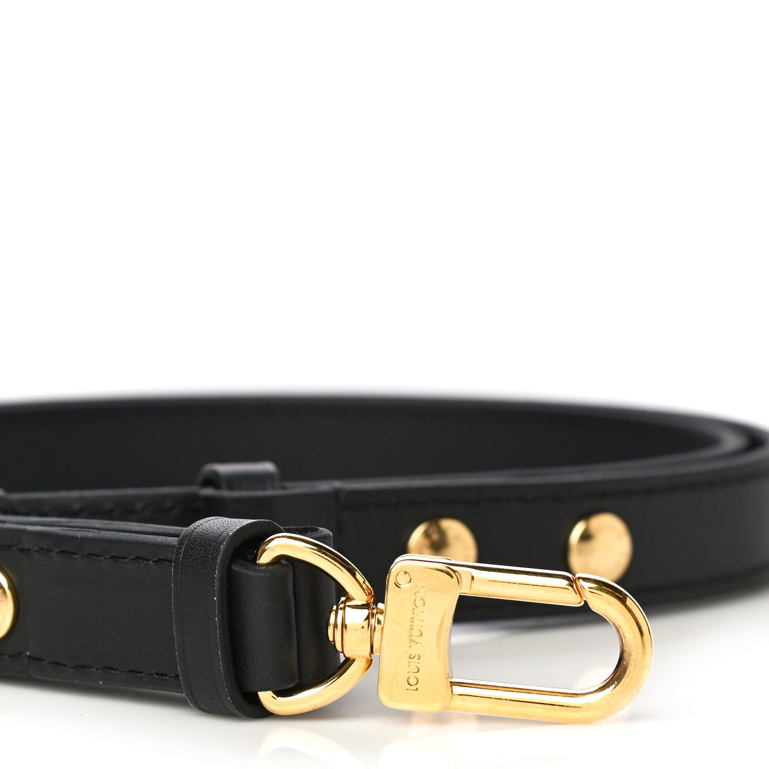 Louis Vuitton Calfskin Neonoe Shoulder Strap Black 3 of 7