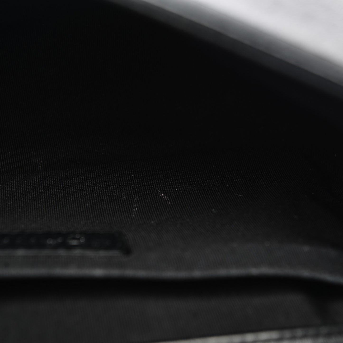 Calfskin Embossed Cordoba Medium Boy Flap Black