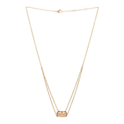 Chanel 18K Beige Gold Coco Crush Pendant Necklace 2 of 3