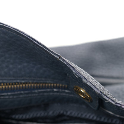 Prada Vitello Daino Shoulder Bag Bluette 21 of 23