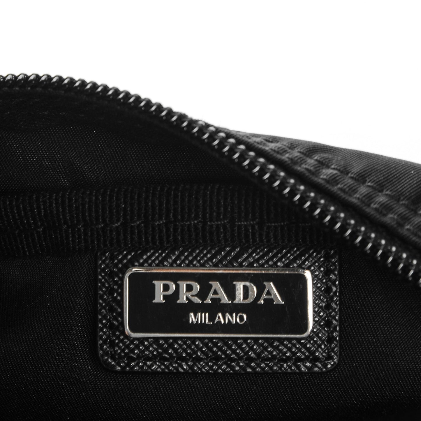 Nylon Vela Cosmetic Pouch Black