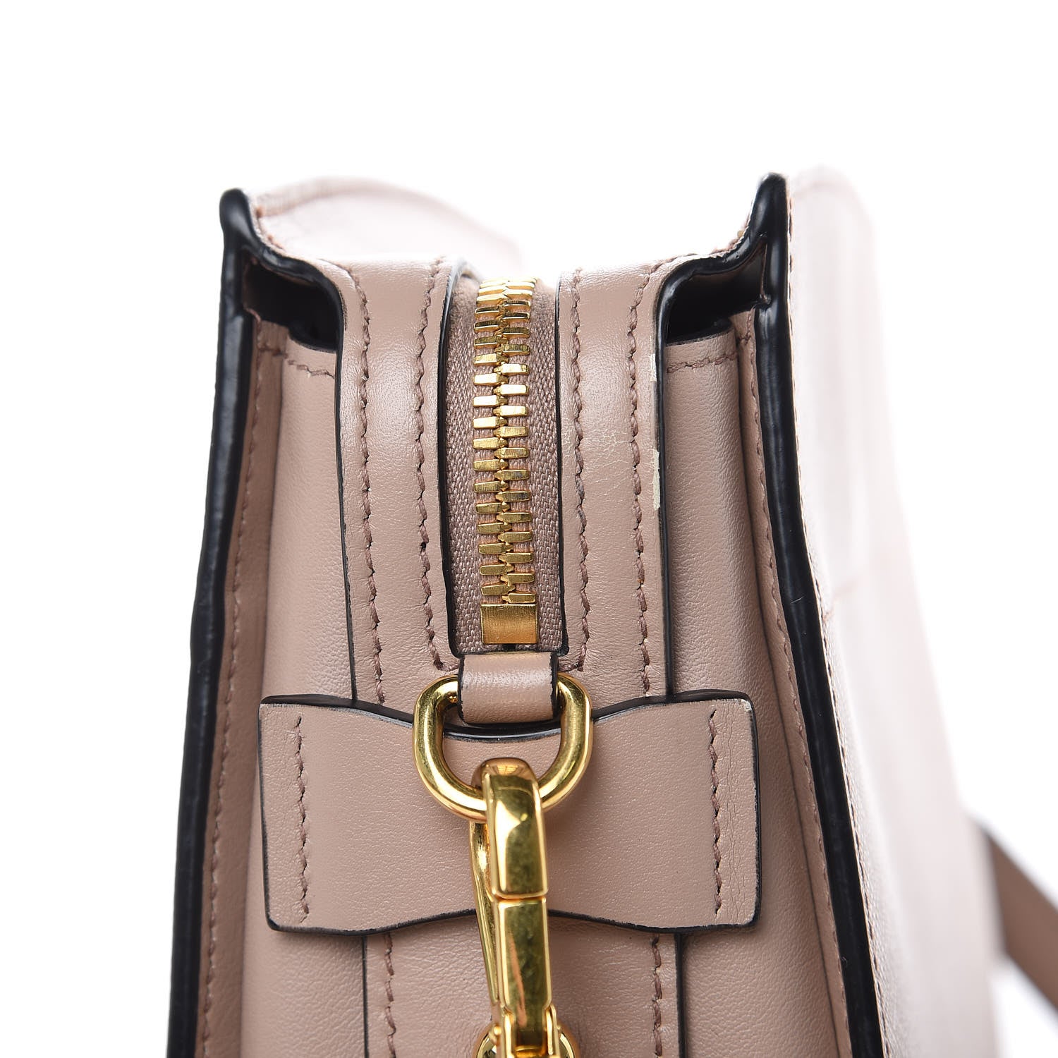 Prada Saffiano City Calfskin Esplanade Crossbody Bag Cipria 10 of 12